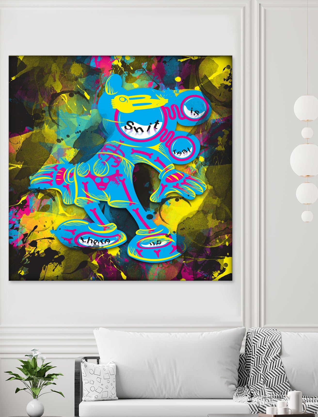 Dipopai - What's up there? - Black by Neo Dhlamini on GIANT ART - black digital painting