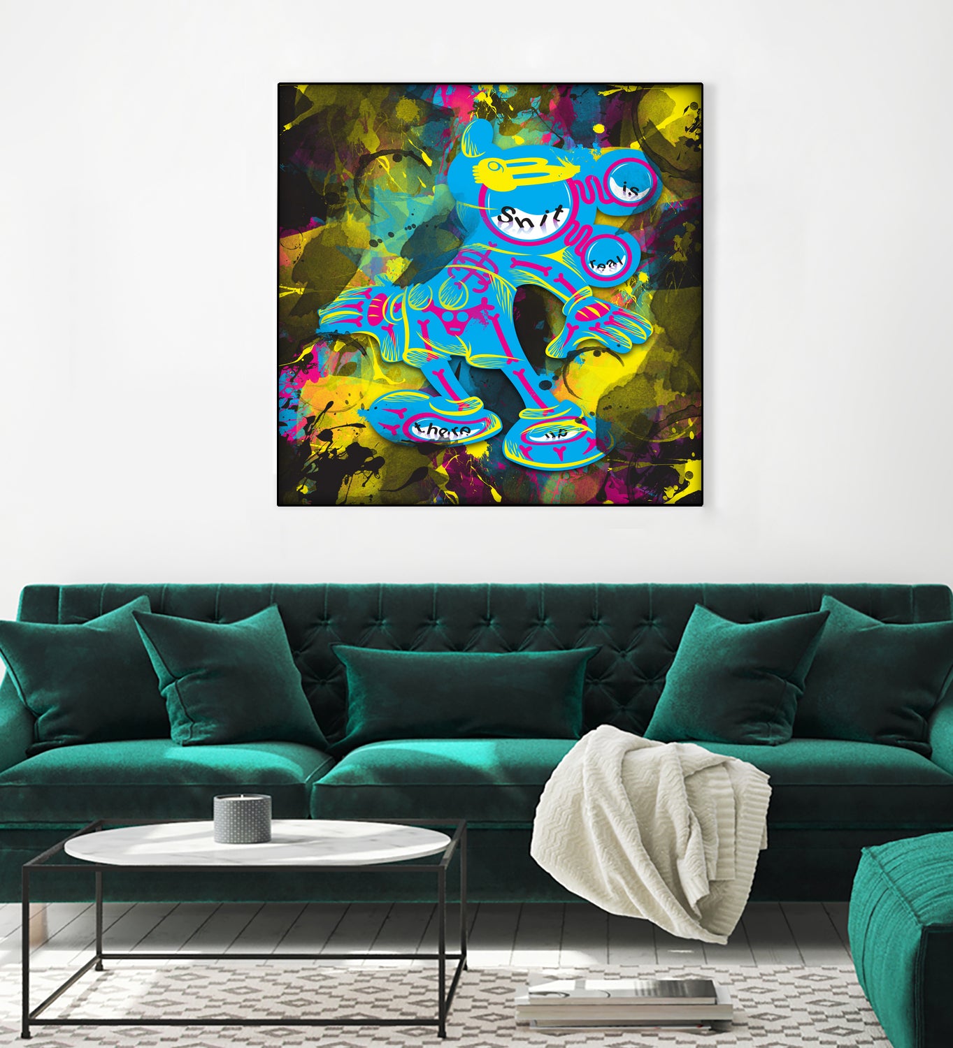 Dipopai - What's up there? - Black by Neo Dhlamini on GIANT ART - black digital painting