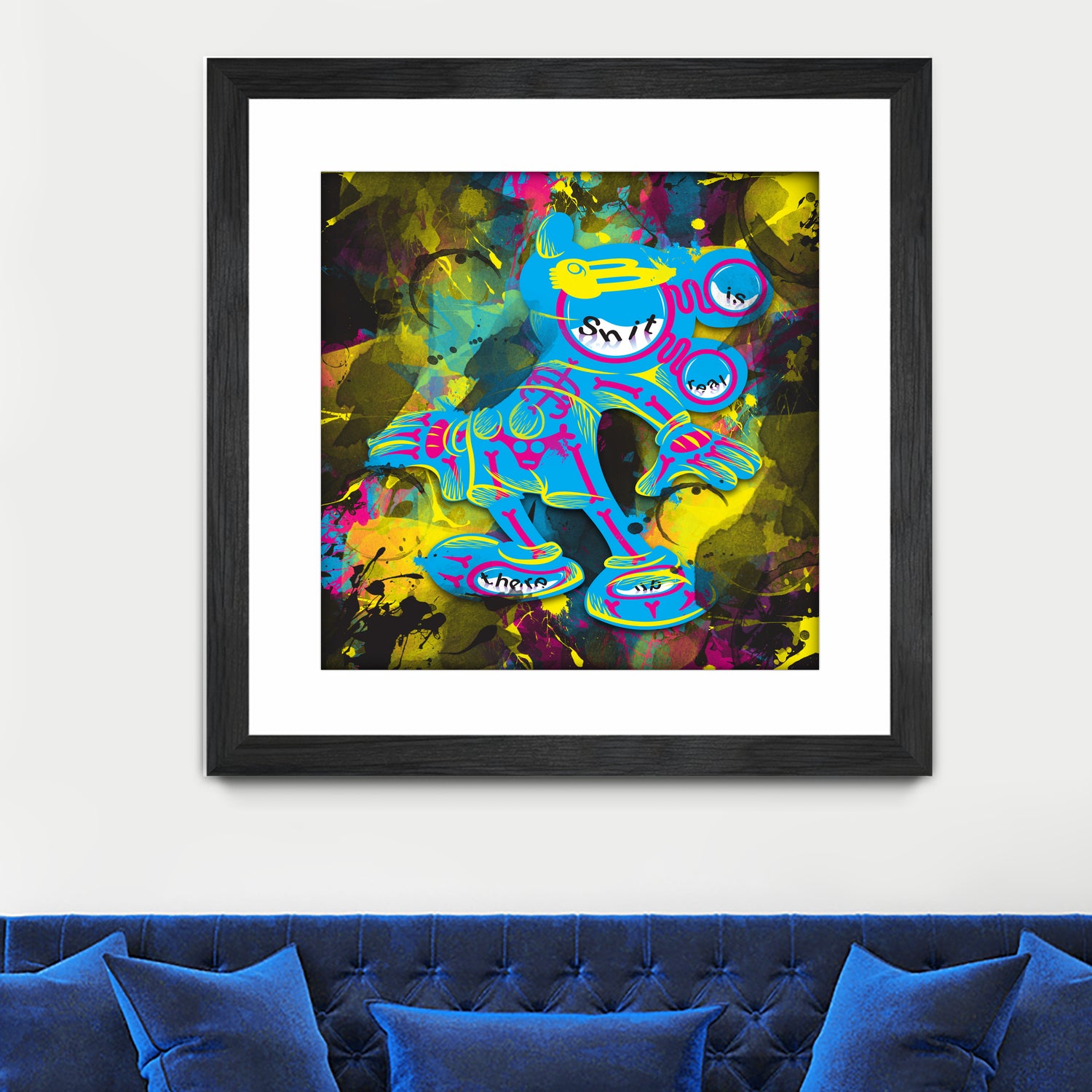 Dipopai - What's up there? - Black by Neo Dhlamini on GIANT ART - black digital painting