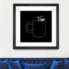 I Need Coffee by Tobias Fonseca on GIANT ART - black digital drawing