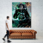 Darth Vader by Dmitry Belov on GIANT ART - blue digital painting