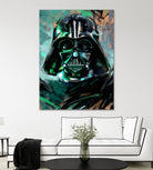 Darth Vader by Dmitry Belov on GIANT ART - blue digital painting