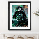 Darth Vader by Dmitry Belov on GIANT ART - blue digital painting