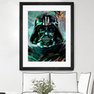 Darth Vader by Dmitry Belov on GIANT ART - blue digital painting