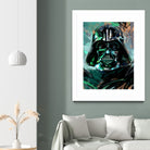 Darth Vader by Dmitry Belov on GIANT ART - blue digital painting