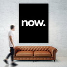 now by Action Zebra on GIANT ART - black typography