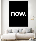 now by Action Zebra on GIANT ART - black typography