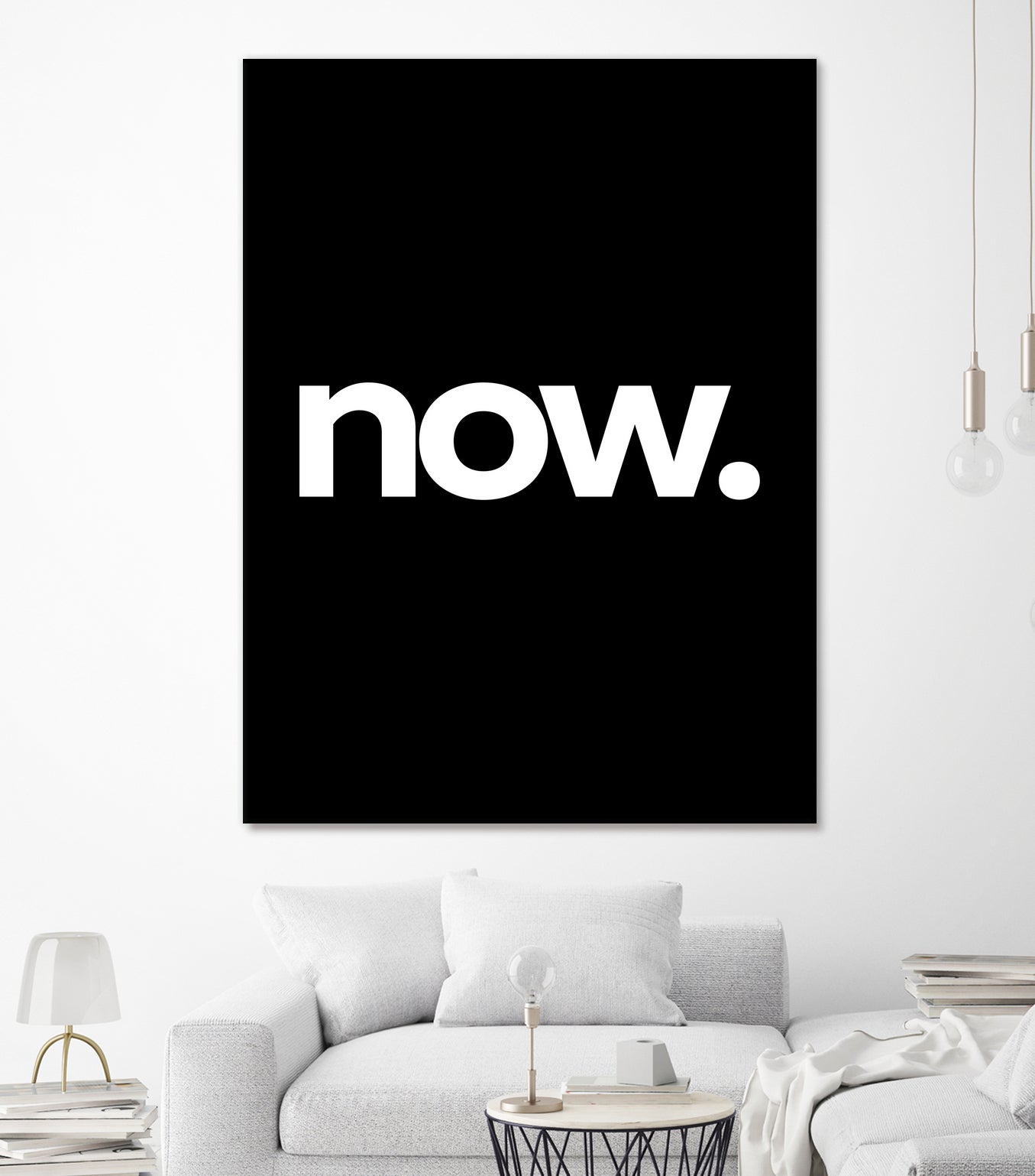 now by Action Zebra on GIANT ART - black typography