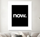 now by Action Zebra on GIANT ART - black typography