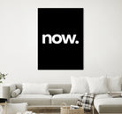 now by Action Zebra on GIANT ART - black typography