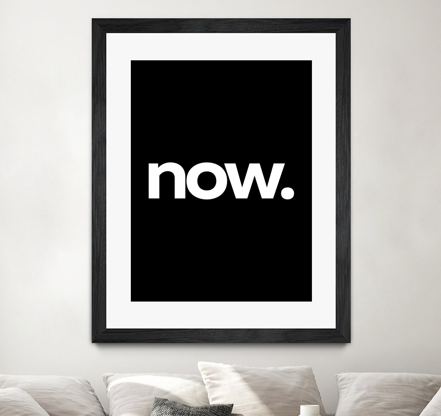 now by Action Zebra on GIANT ART - black typography