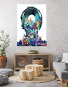 new york  city sound colorful by Bekim Mehovic on GIANT ART - white digital painting