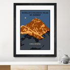 Everest by Sean Womack on GIANT ART - blue digital drawing