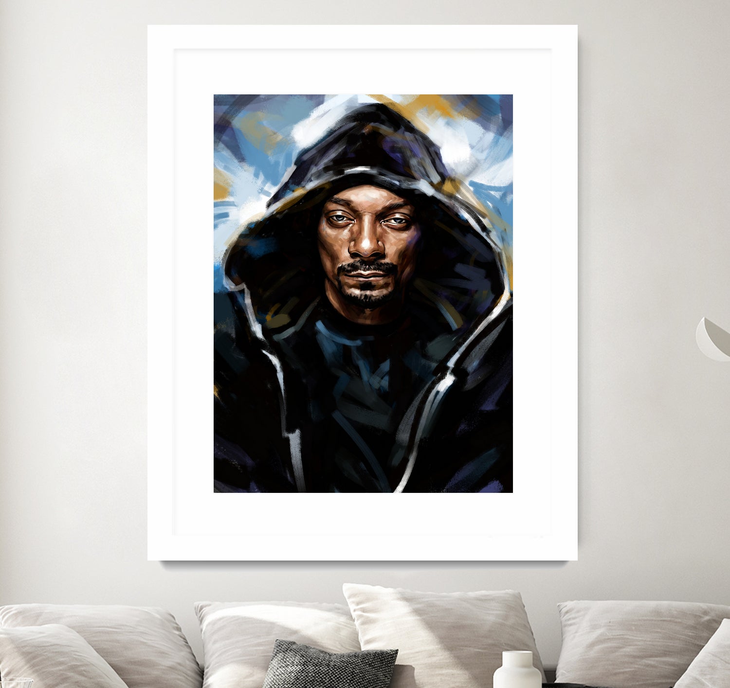 Snoop Dogg by Dmitry Belov on GIANT ART - black digital painting