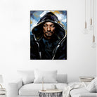 Snoop Dogg by Dmitry Belov on GIANT ART - black digital painting