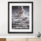 Motivational - Prepare For Glory (Moon Landing) by Wazir Rohiman on GIANT ART - gray typography