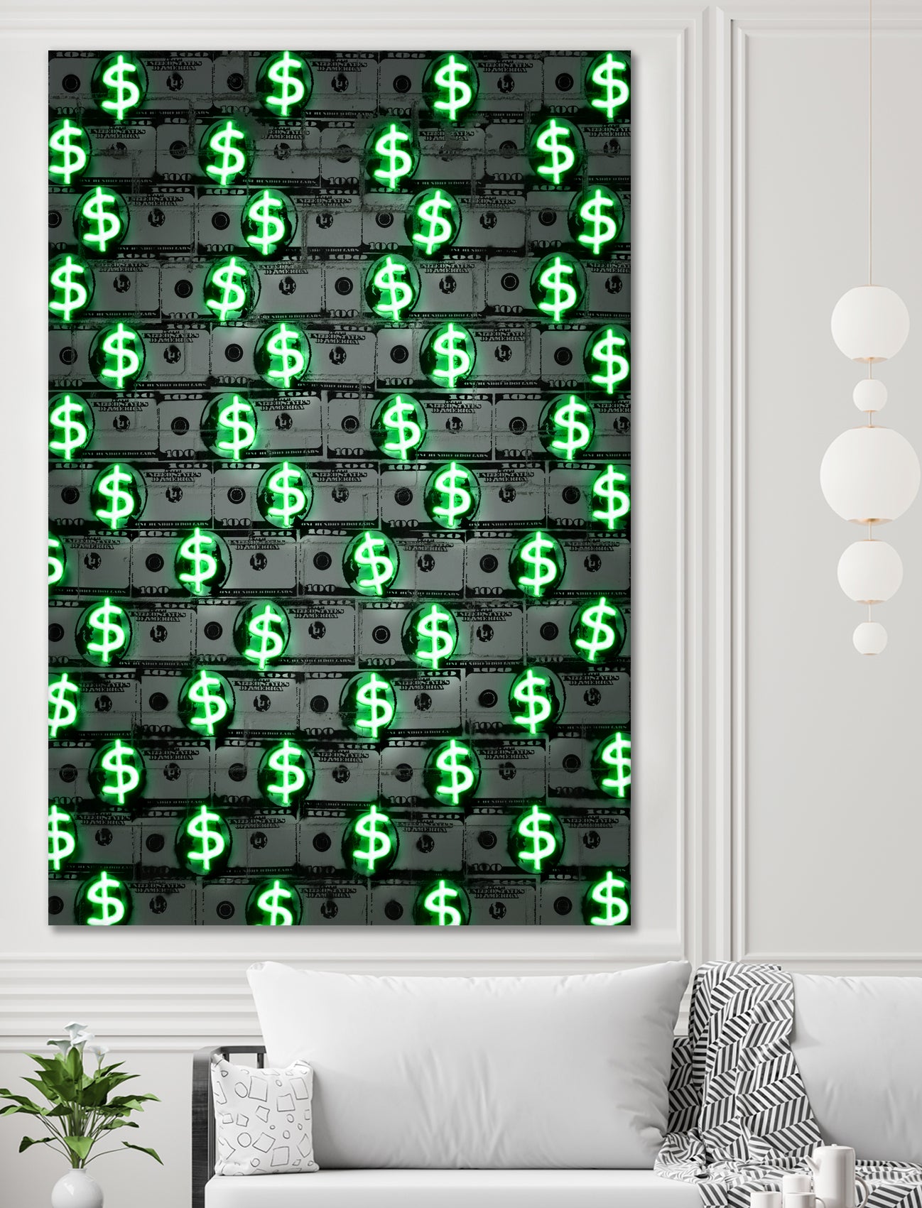 Money money money by Octavian Mihai Mielu on GIANT ART - green 3d art