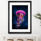 Pink JellyFish World by David Loblaw on GIANT ART - pink photo illustration