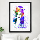 Amy Winehouse | watercolor by Dante Blacksmith on GIANT ART - fuchsia mixed media