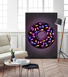 Donut by Octavian Mihai Mielu on GIANT ART - fuchsia digital drawing