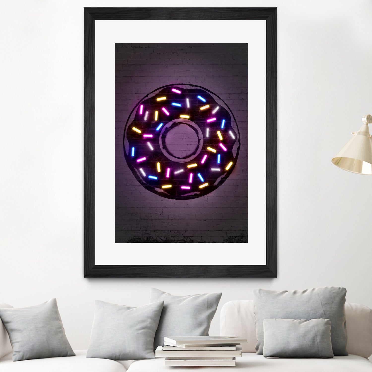 Donut by Octavian Mihai Mielu on GIANT ART - fuchsia digital drawing