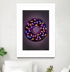 Donut by Octavian Mihai Mielu on GIANT ART - fuchsia digital drawing