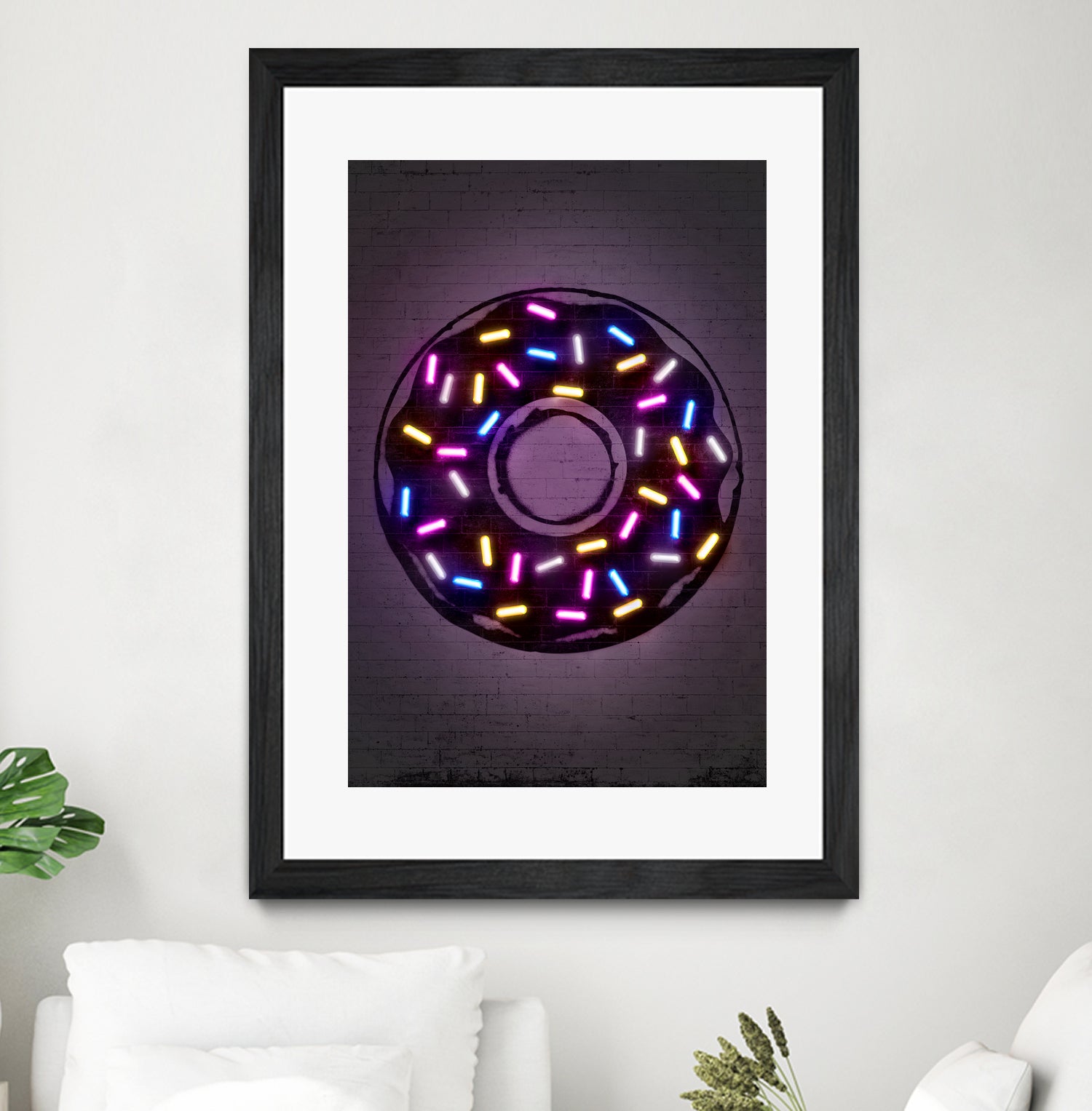 Donut by Octavian Mihai Mielu on GIANT ART - fuchsia digital drawing