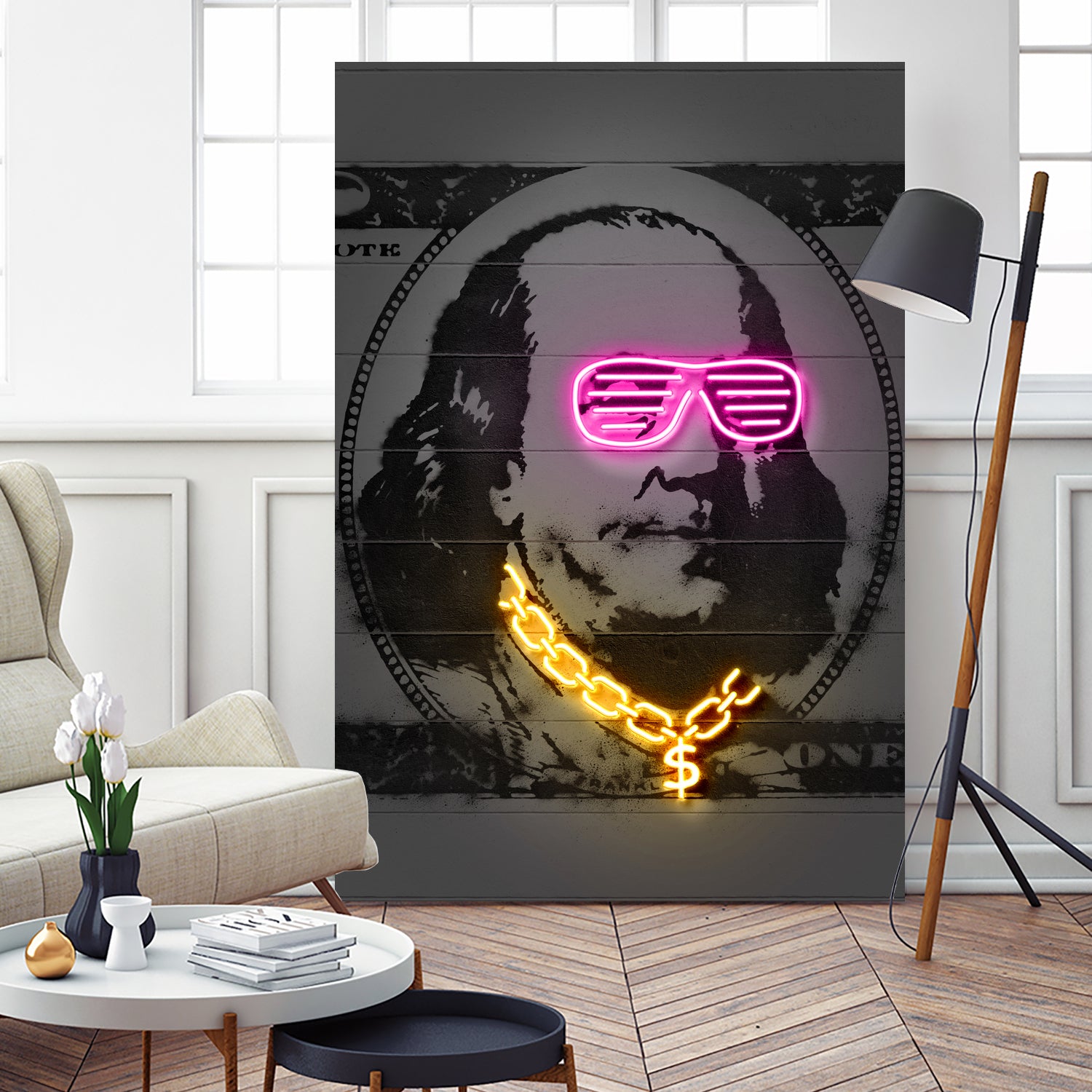 Franklin by Octavian Mihai Mielu on GIANT ART - pink digital drawing