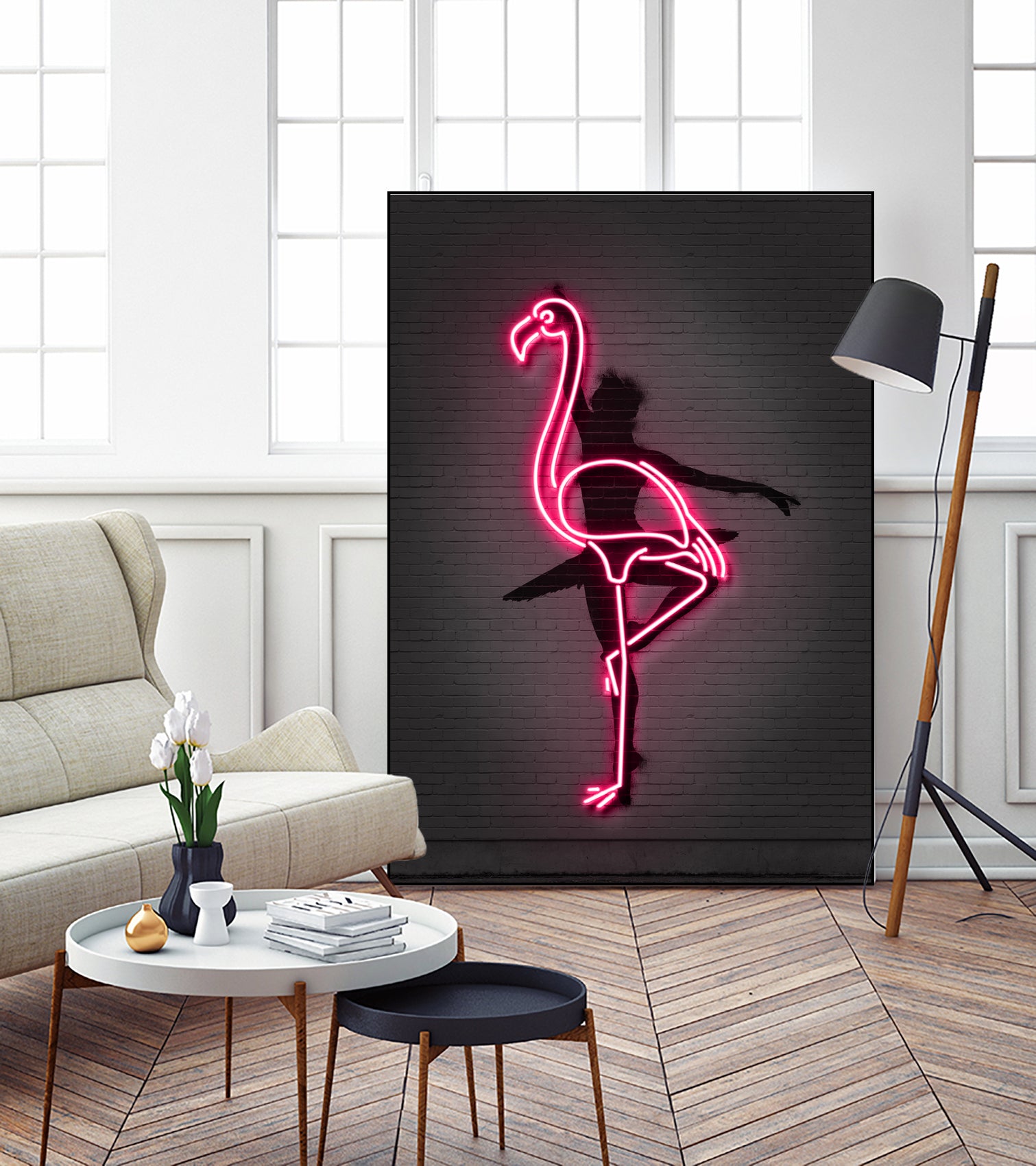 Ballerina by Octavian Mihai Mielu on GIANT ART - pink digital drawing