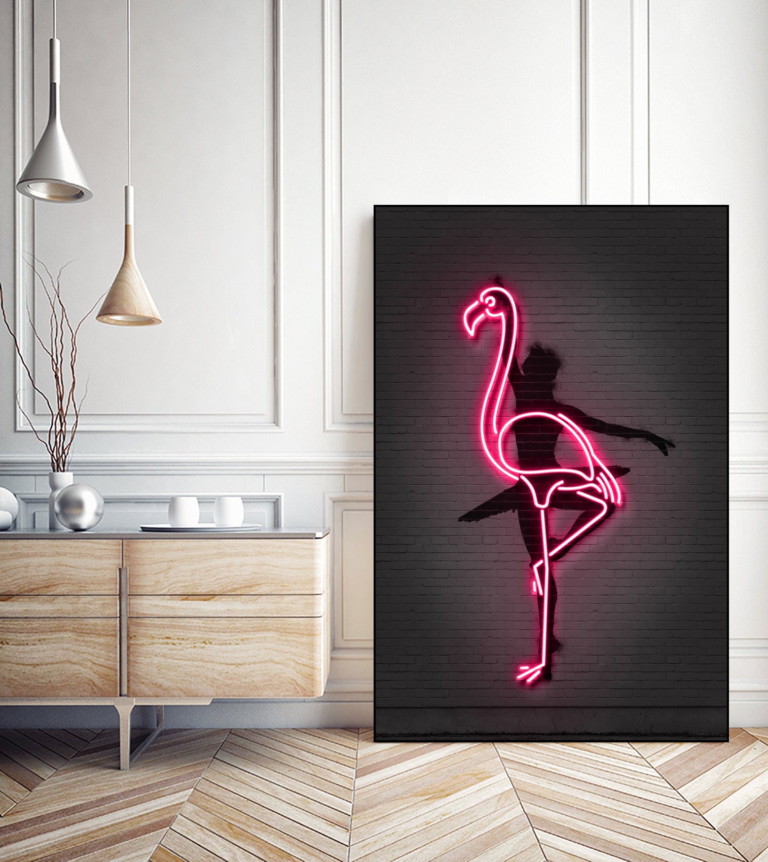 Ballerina by Octavian Mihai Mielu on GIANT ART - pink digital drawing