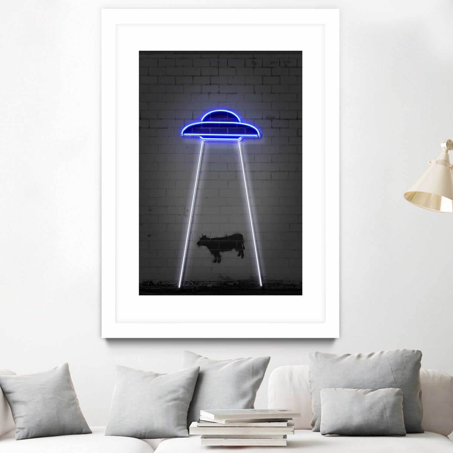 UFO by Octavian Mihai Mielu on GIANT ART - blue digital drawing