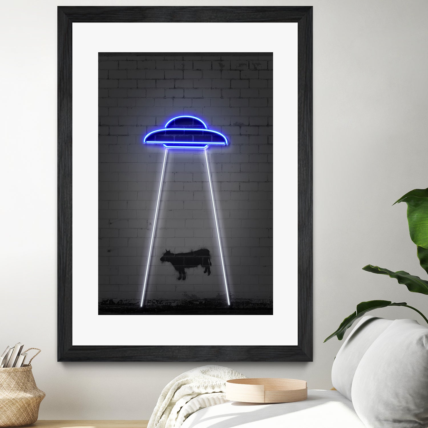 UFO by Octavian Mihai Mielu on GIANT ART - blue digital drawing