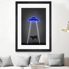 UFO by Octavian Mihai Mielu on GIANT ART - blue digital drawing