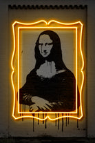 Mona Lisa by Octavian Mihai Mielu on GIANT ART - yellow digital drawing