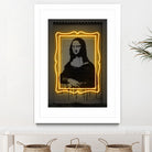 Mona Lisa by Octavian Mihai Mielu on GIANT ART - yellow digital drawing