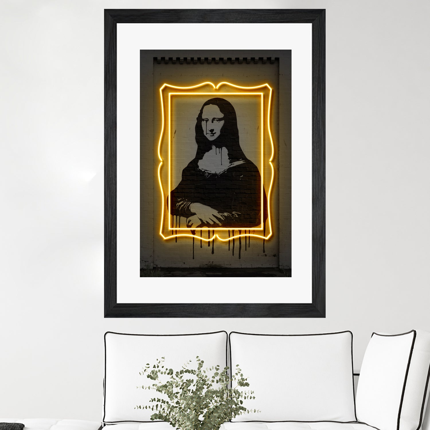 Mona Lisa by Octavian Mihai Mielu on GIANT ART - yellow digital drawing