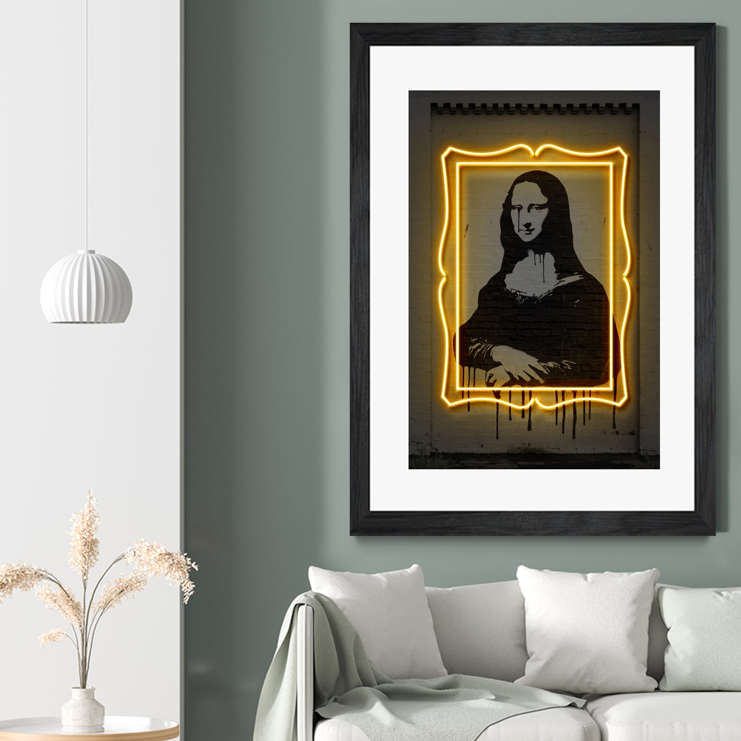 Mona Lisa by Octavian Mihai Mielu on GIANT ART - yellow digital drawing