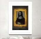 Mona Lisa by Octavian Mihai Mielu on GIANT ART - yellow digital drawing