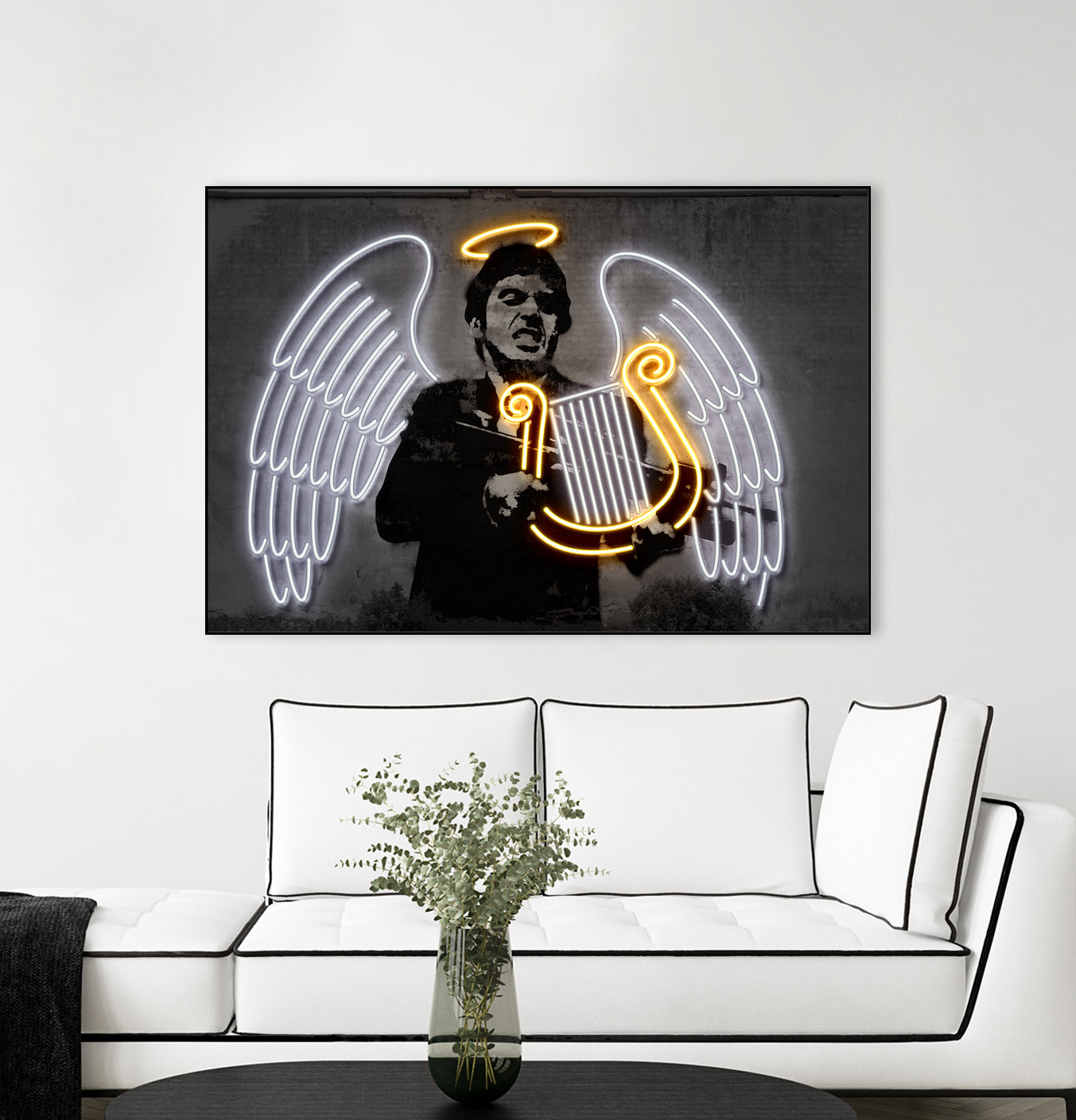 Fallen Angel by Octavian Mihai Mielu on GIANT ART - yellow digital drawing