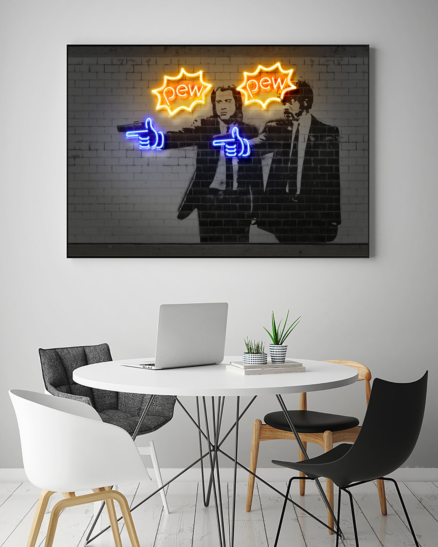 Pew Pew by Octavian Mihai Mielu on GIANT ART - gray digital drawing