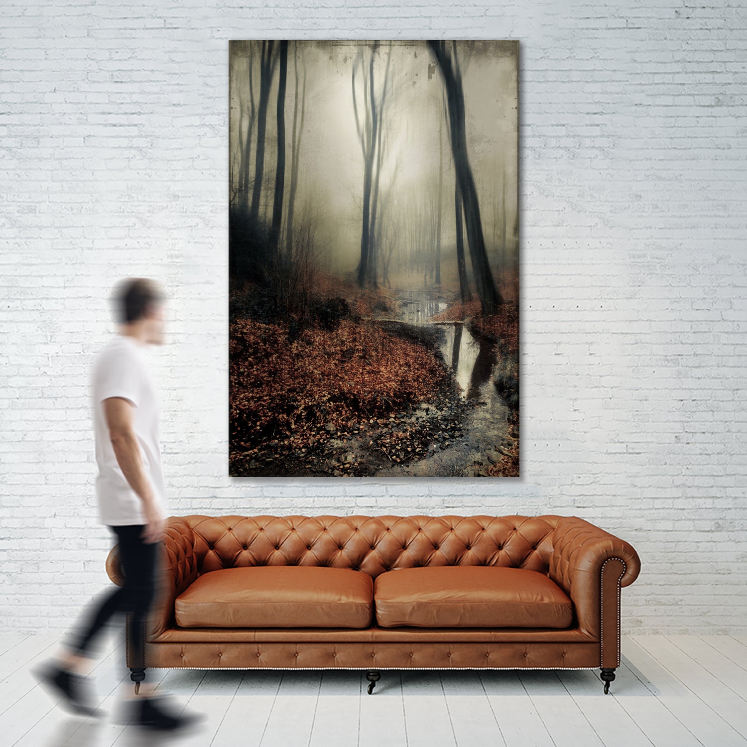 sound of silence c by Dirk Wüstenhagen on GIANT ART - brown photo manipulation