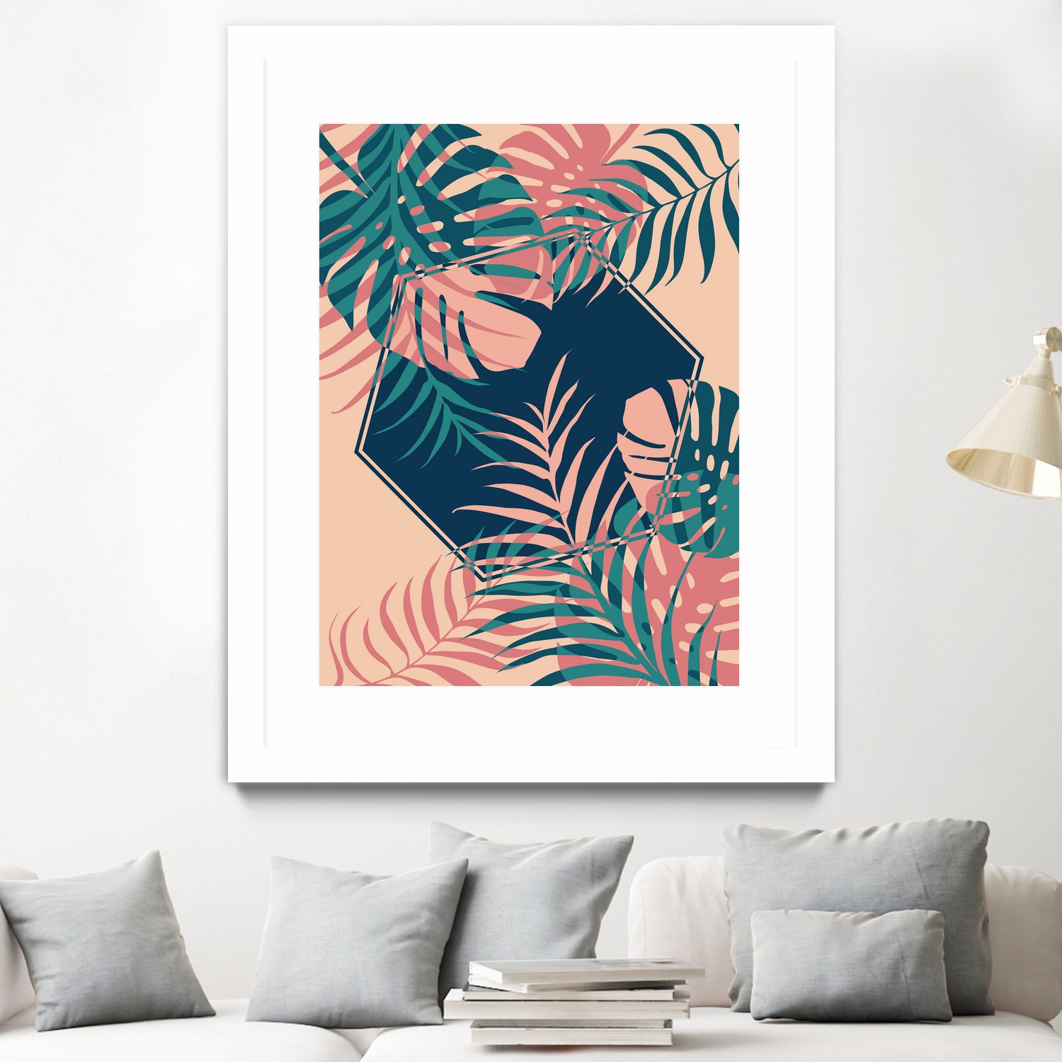 Tropical Dreams by Daniela di Niro on GIANT ART - pink digital drawing