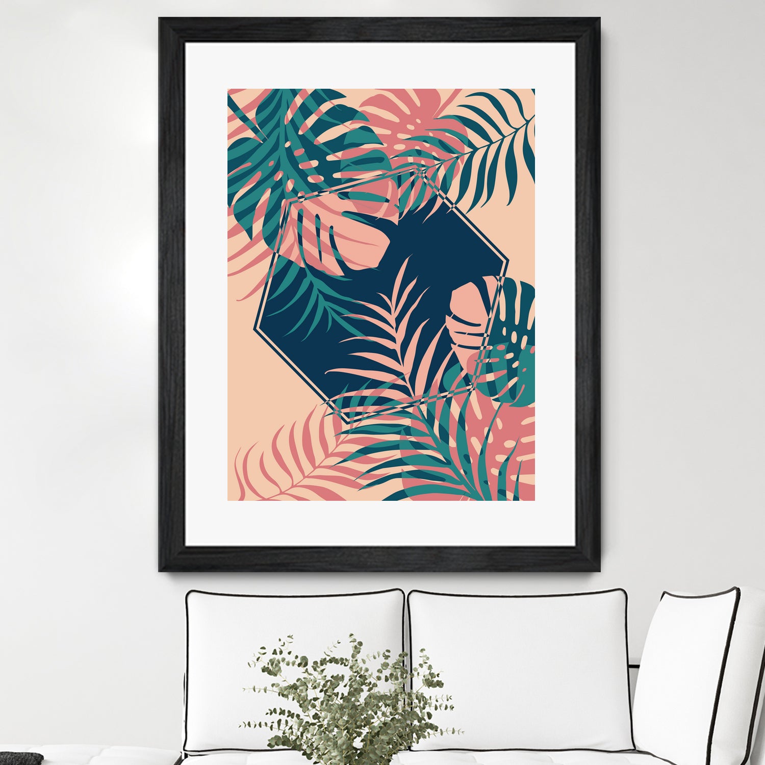 Tropical Dreams by Daniela di Niro on GIANT ART - pink digital drawing