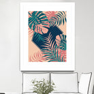 Tropical Dreams by Daniela di Niro on GIANT ART - pink digital drawing