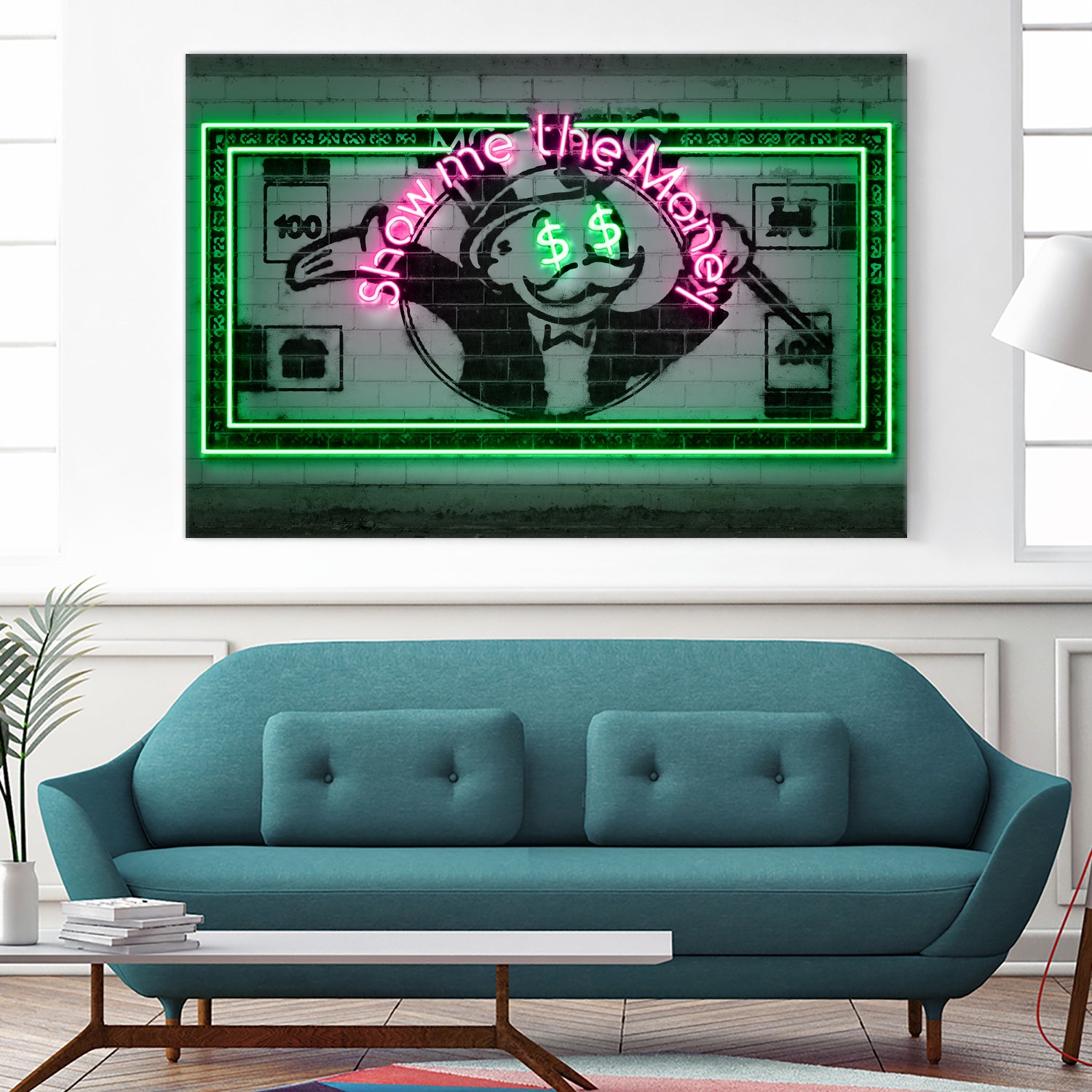 Show me the money by Octavian Mihai Mielu on GIANT ART - green digital drawing