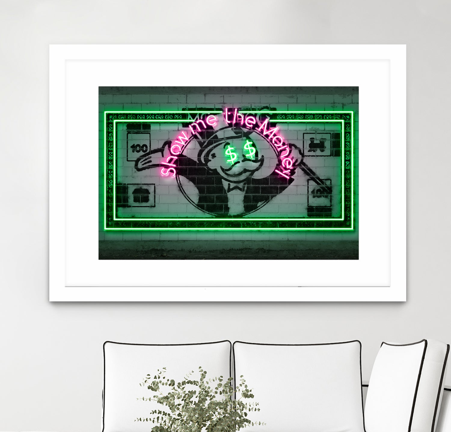 Show me the money by Octavian Mihai Mielu on GIANT ART - green digital drawing