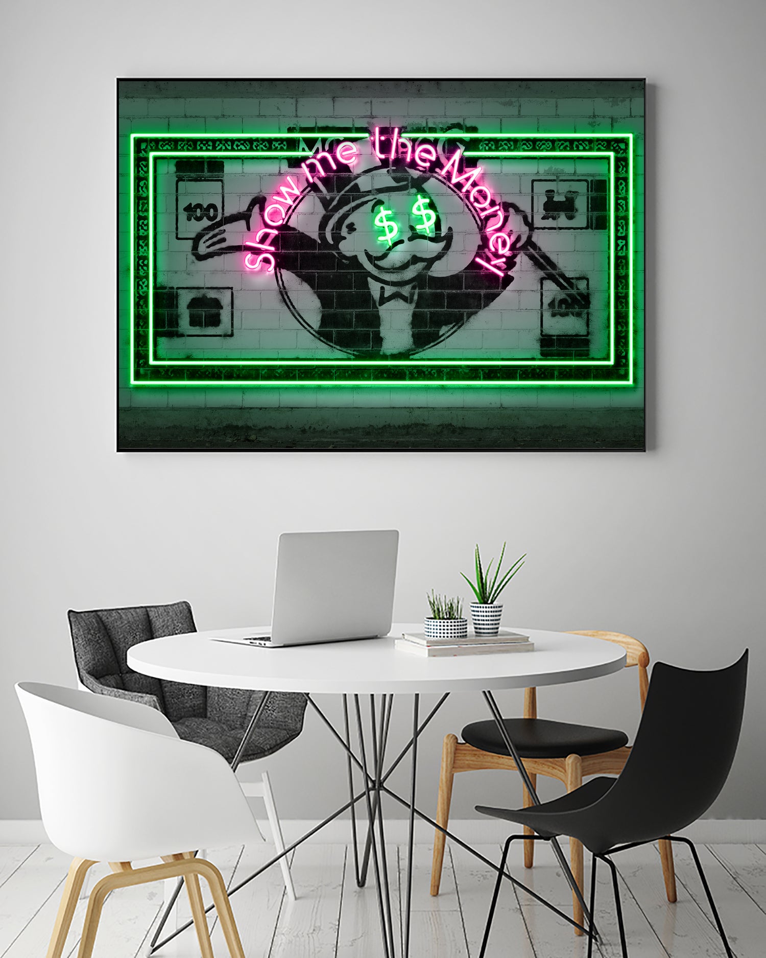 Show me the money by Octavian Mihai Mielu on GIANT ART - green digital drawing