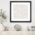 Ab Linear Rainbow by Emeline Tate-Robertson on GIANT ART - white digital painting