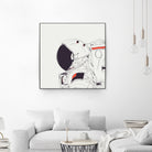 God Is An Astronaut by Alejandro Garcia on GIANT ART - white photo illustration