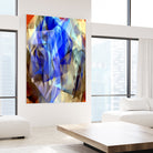 Abstract 3395 by Rafael Salazar on GIANT ART - blue digital painting